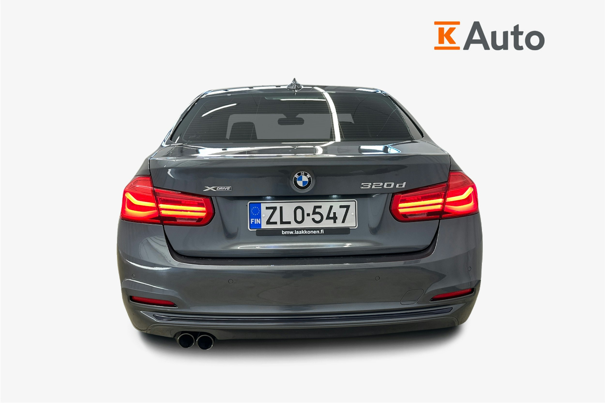 met. harmaa BMW 320 2017 kuva 3.