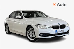 valkoinen BMW 320 2018 kuva 1.