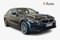 musta BMW 320 2020 kuva 1.