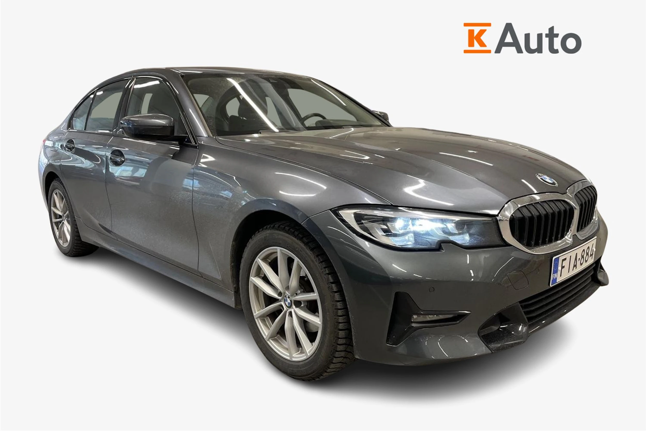 met. harmaa BMW 320 2020 kuva 1.