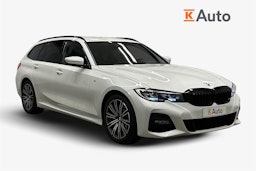 valkoinen BMW 320 2020 kuva 1.