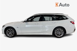 valkoinen BMW 320 2021 kuva 6.