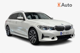 valkoinen BMW 320 2021 kuva 1.