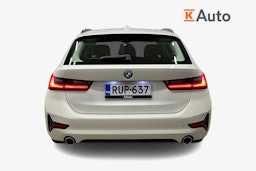 valkoinen BMW 320 2021 kuva 3.