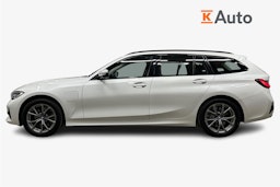 valkoinen BMW 320 2021 kuva 6.