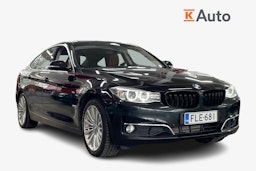 musta BMW 320 Gran Turismo 2014 kuva 1.