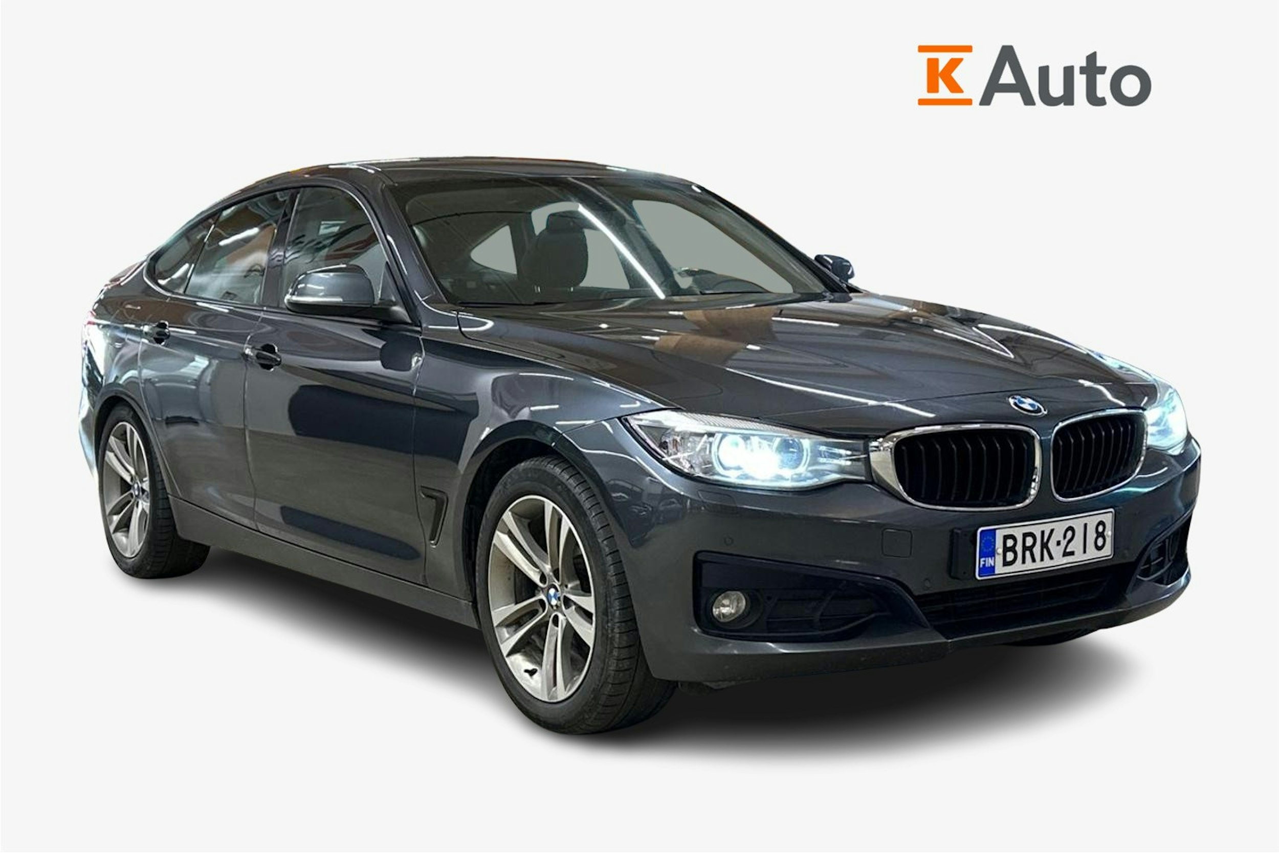 harmaa BMW 320 Gran Turismo 2015 kuva 1.