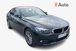Musta BMW 320 Gran Turismo 2017 kuva 1.