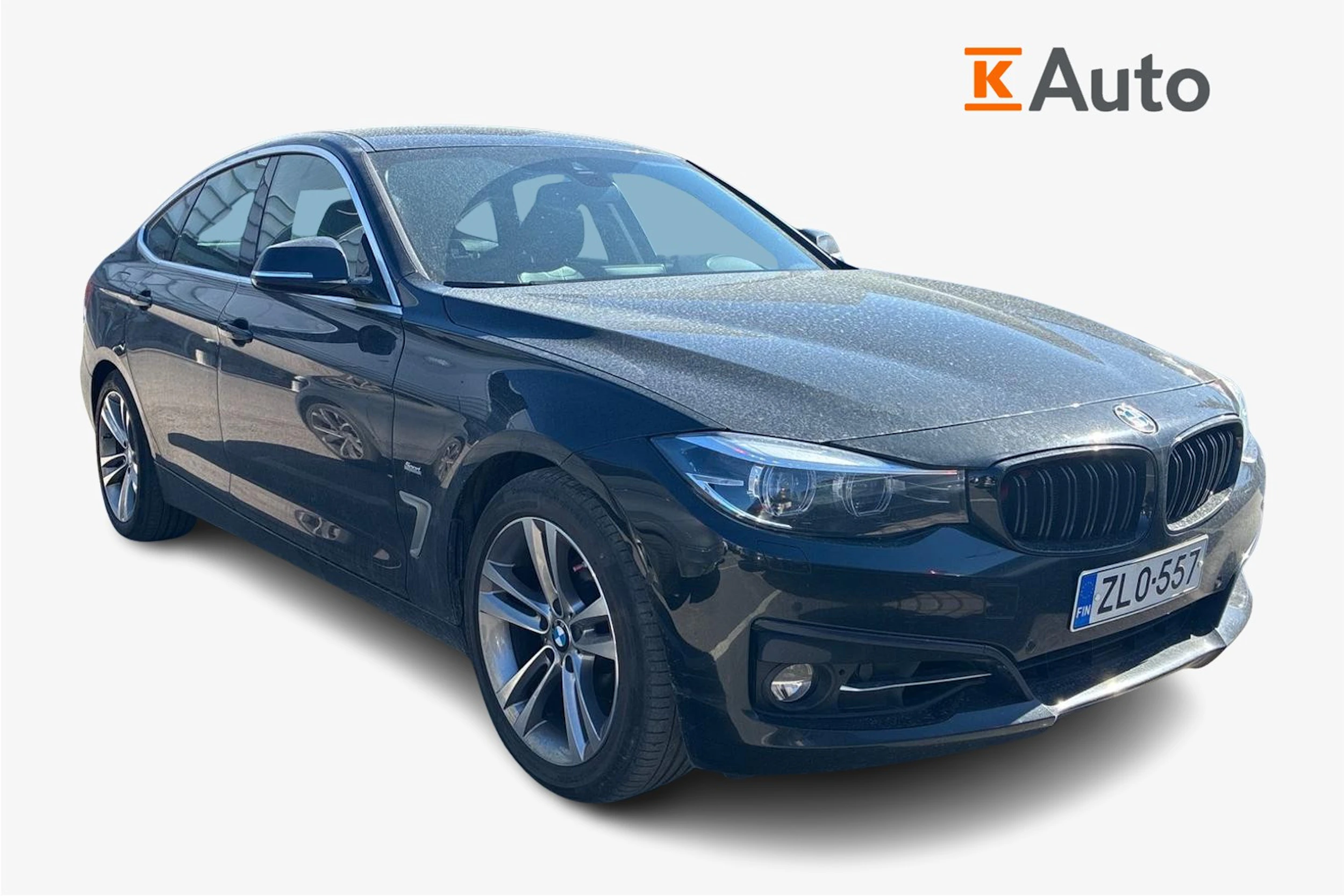 musta BMW 320 Gran Turismo 2017 kuva 1.