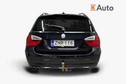 Musta BMW 325 2007 kuva 3.