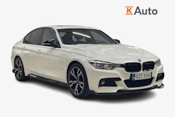 valkoinen BMW 330 2018 kuva 1.