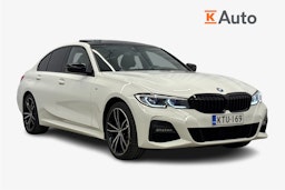 valkoinen BMW 330 2020 kuva 1.