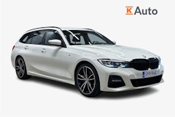 valkoinen BMW 330 2021 kuva 1.