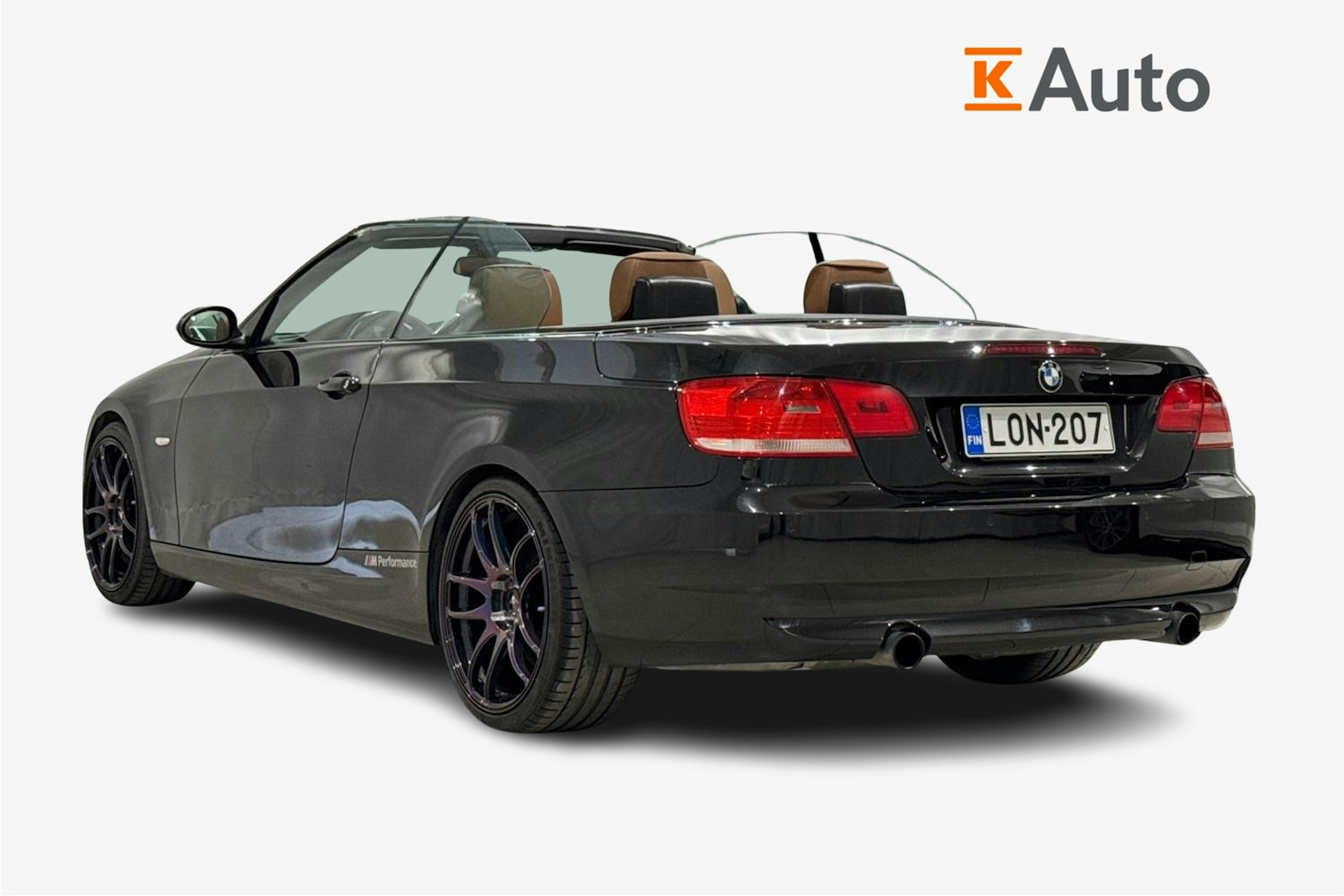 musta BMW 335 2008 kuva 2.