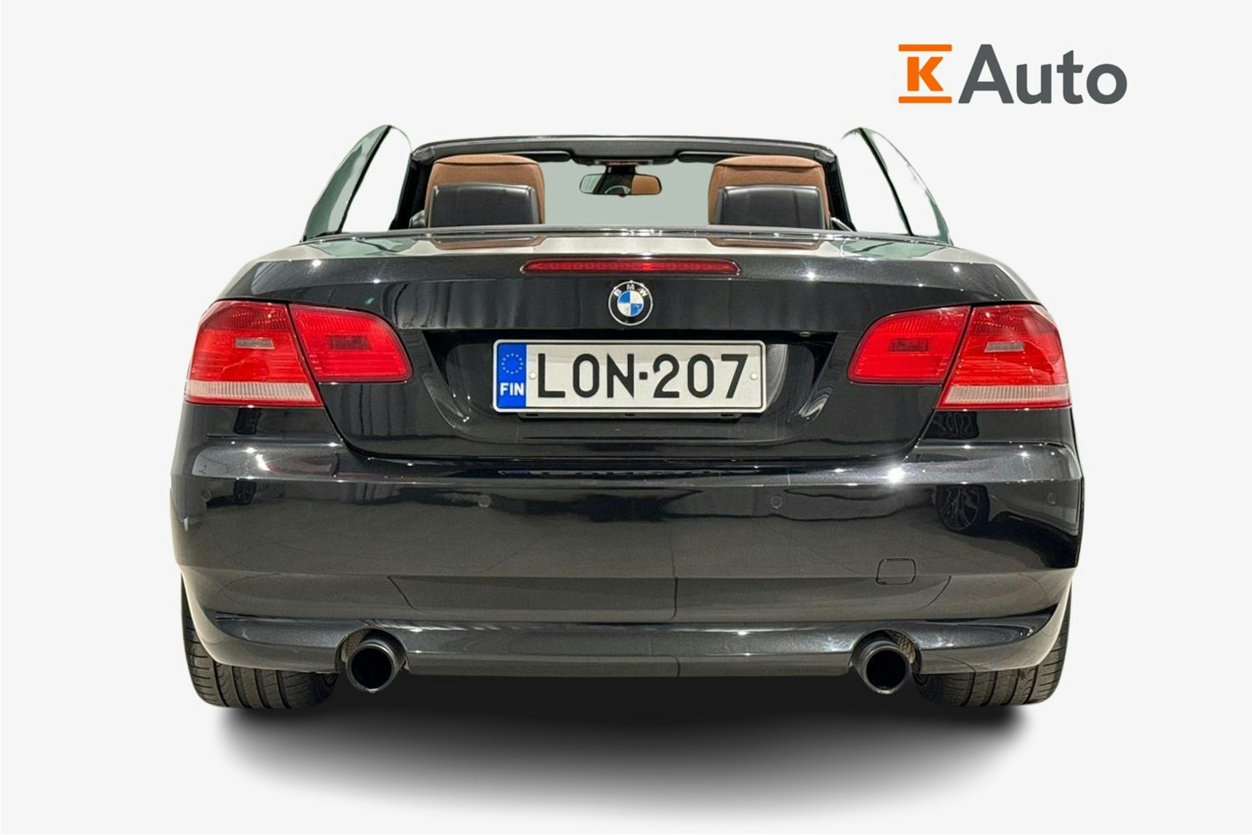 musta BMW 335 2008 kuva 3.