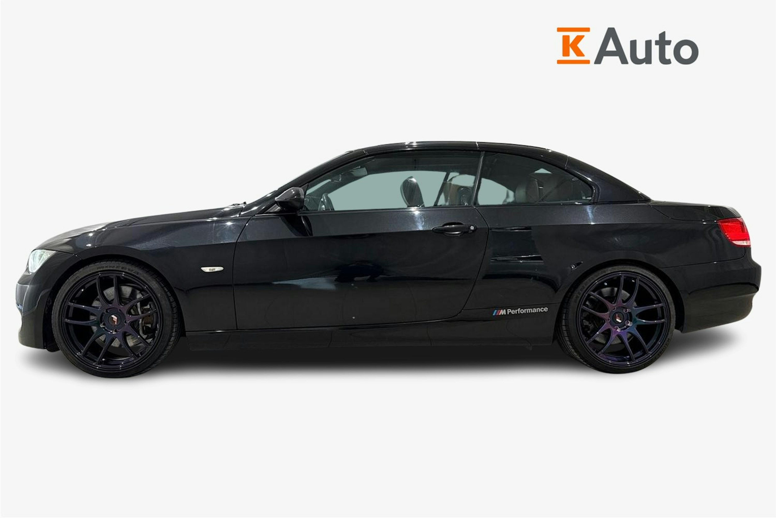 musta BMW 335 2008 kuva 6.