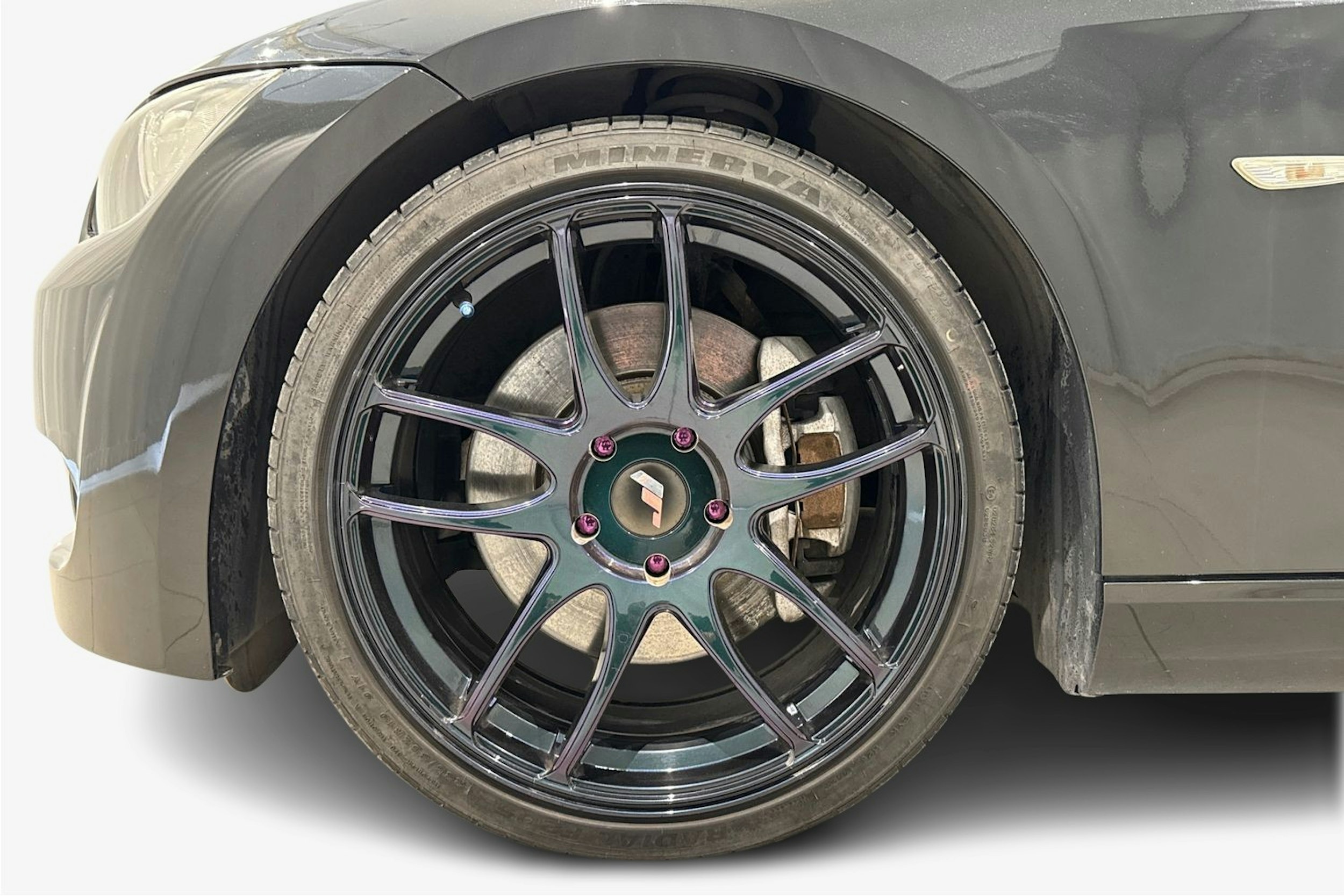 musta BMW 335 2008 kuva 11.