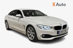 Valkoinen BMW 418 2015 kuva 1.