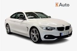 Valkoinen BMW 420 2015 kuva 1.