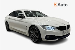 valkoinen BMW 420 2015 kuva 1.