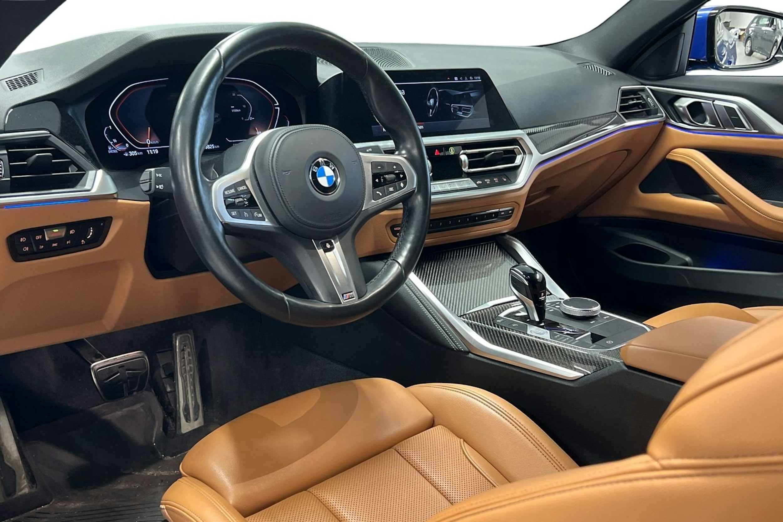 sininen BMW 420 2022 kuva 3.