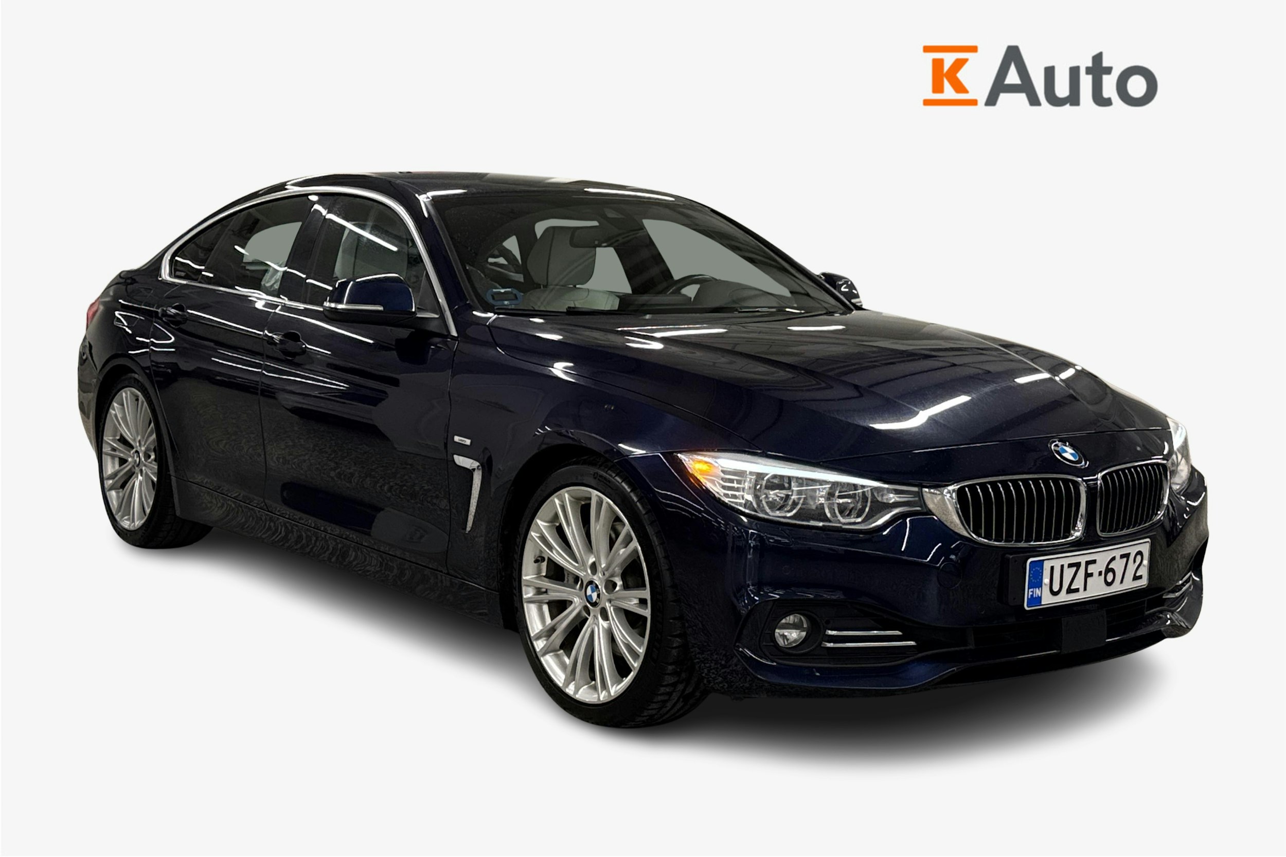 sininen BMW 435 2014 kuva 1.