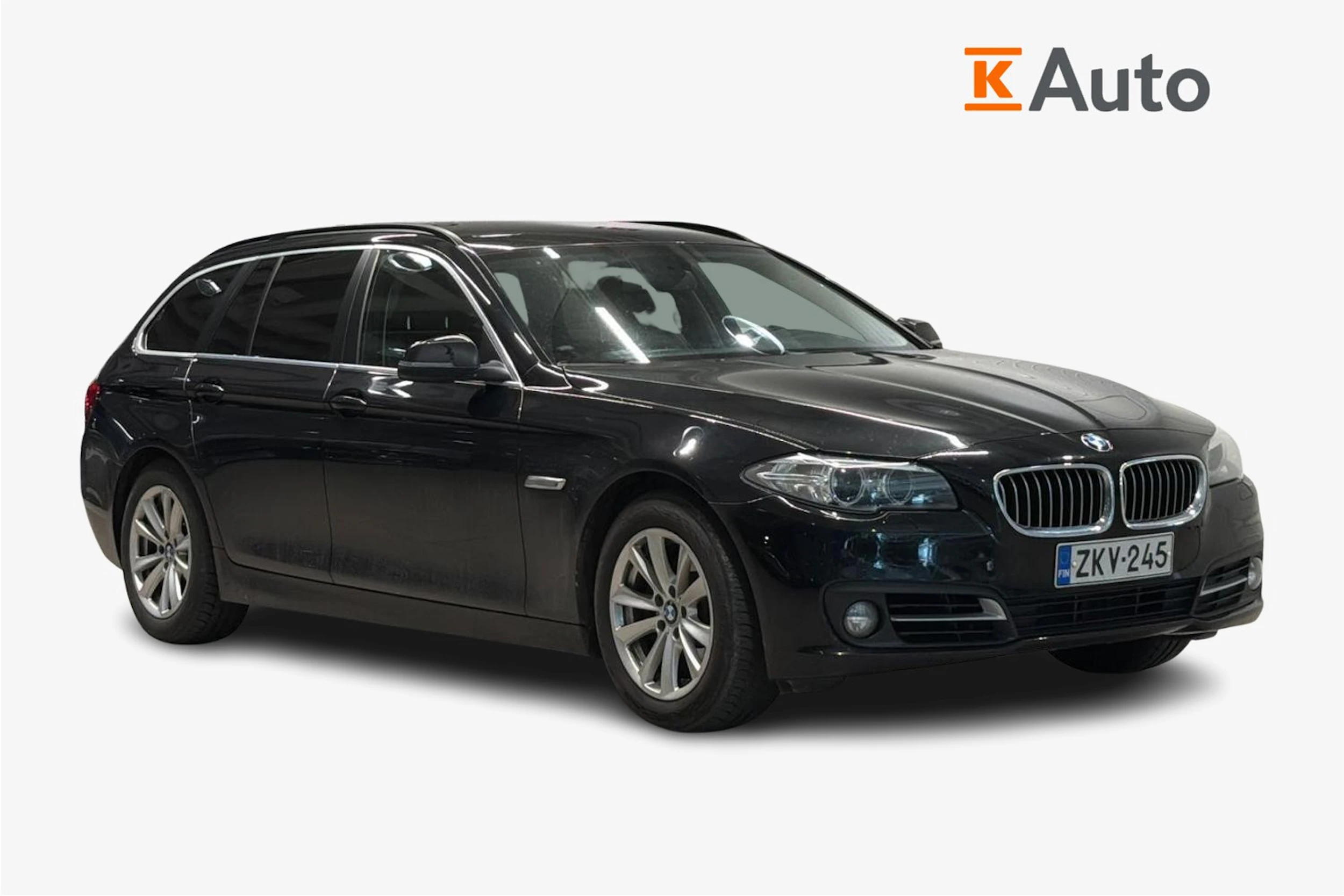 Musta BMW 518 2015 kuva 1.