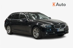 Musta BMW 518 2015 kuva 1.