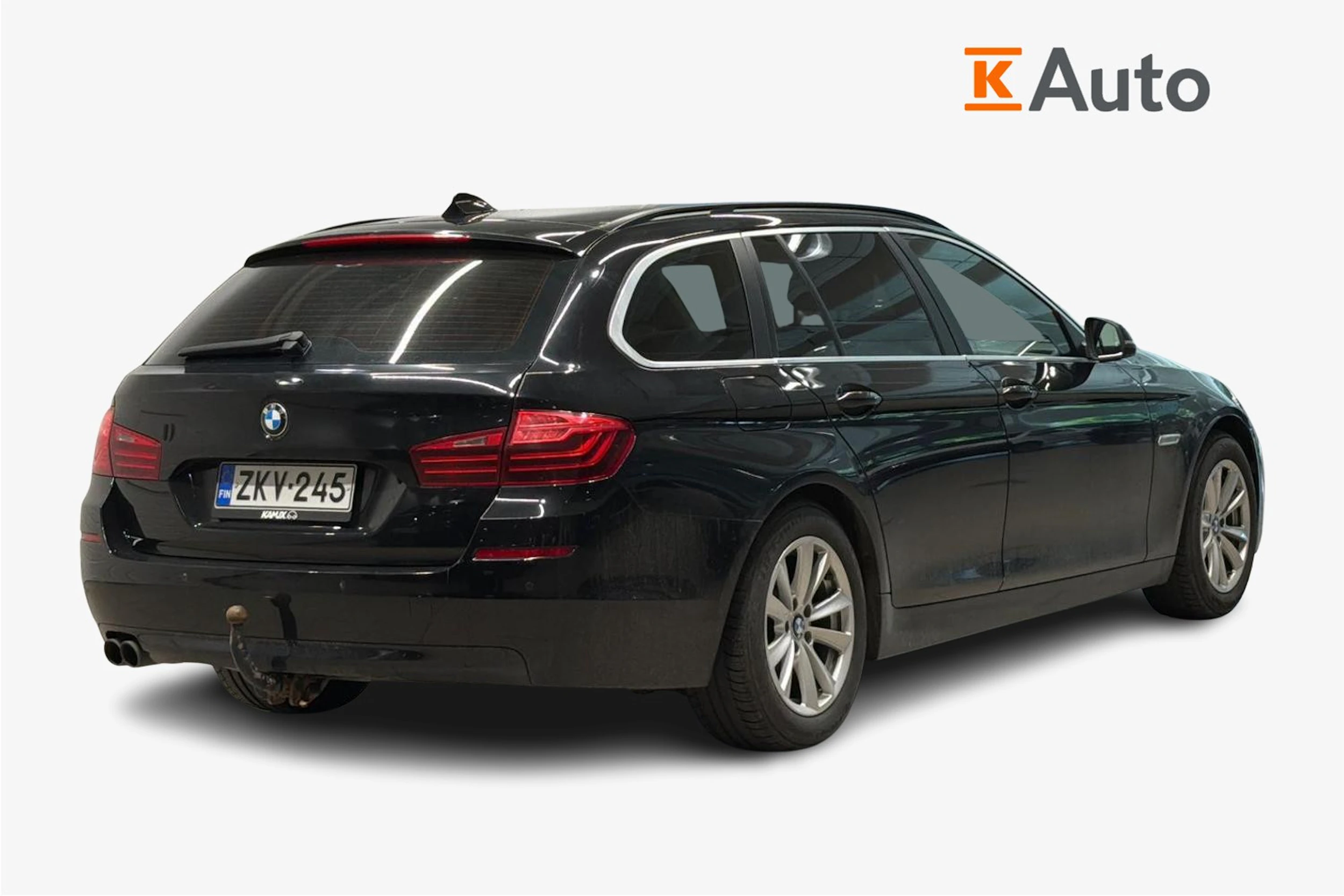 Musta BMW 518 2015 kuva 2.