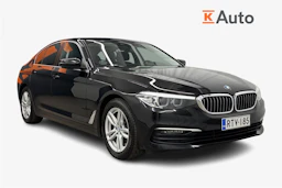 musta BMW 518 2019 kuva 1.