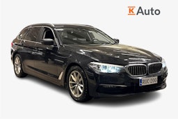 musta BMW 518 2019 kuva 1.