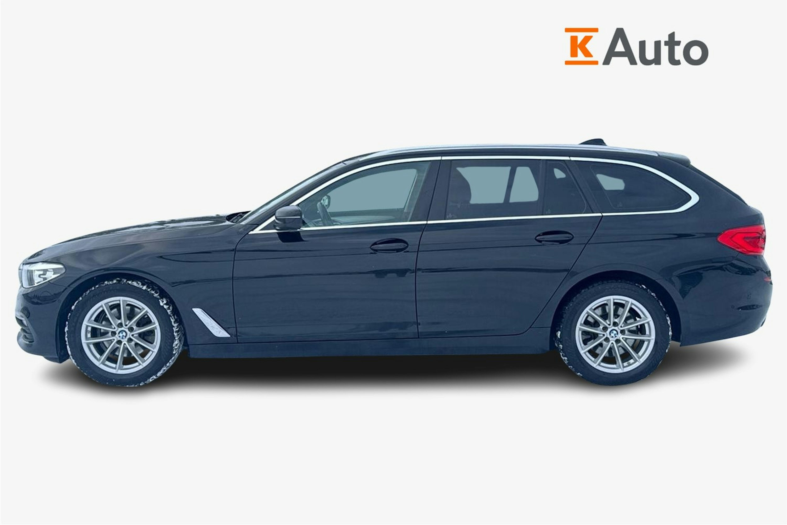 musta BMW 518 2019 kuva 6.