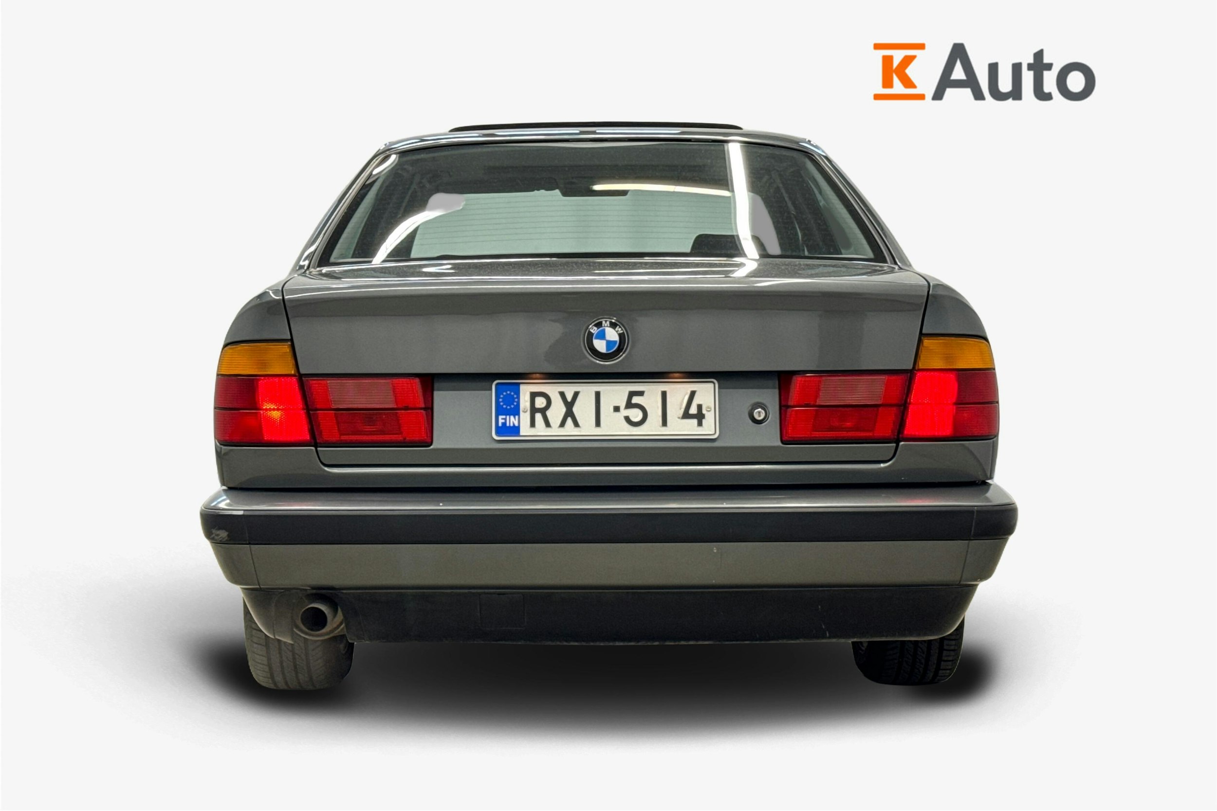 harmaa BMW 520 1988 kuva 3.