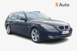 Musta BMW 520 2007 kuva 1.