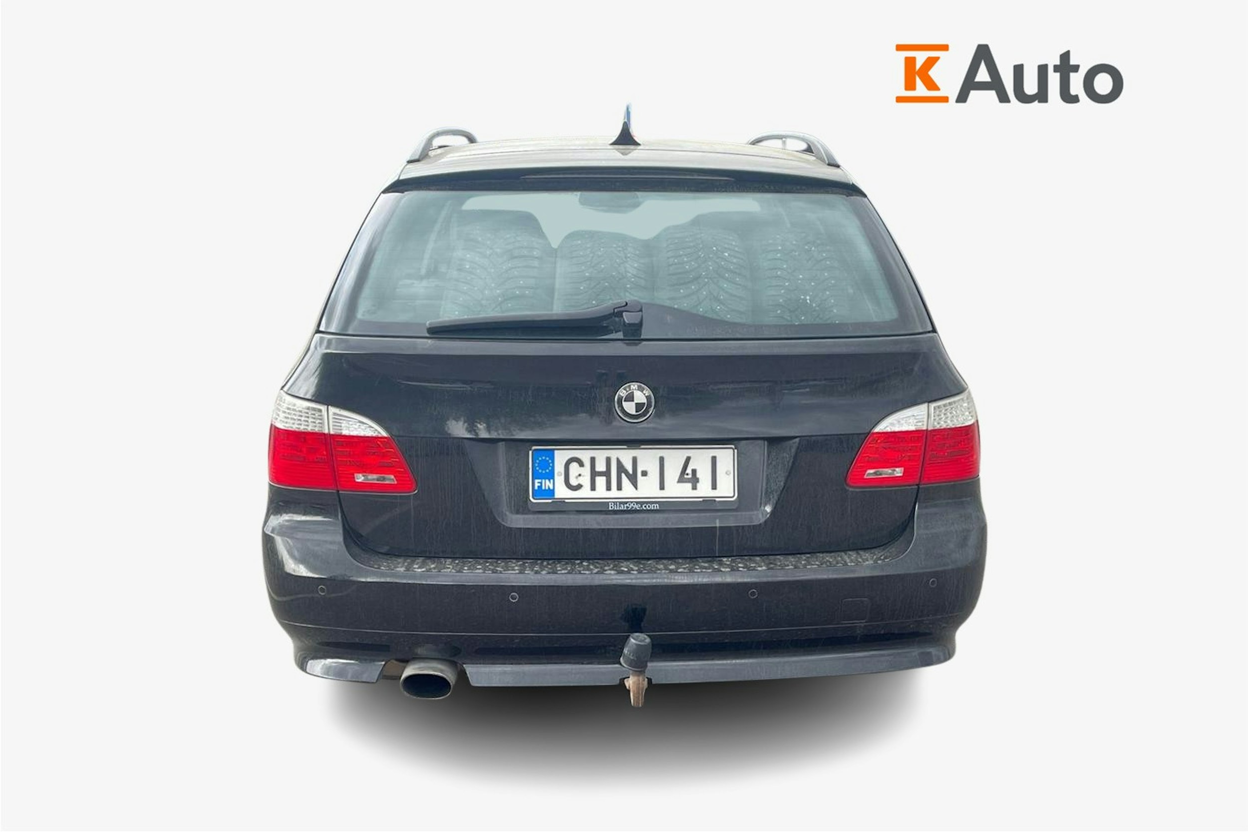 Musta BMW 520 2007 kuva 3.
