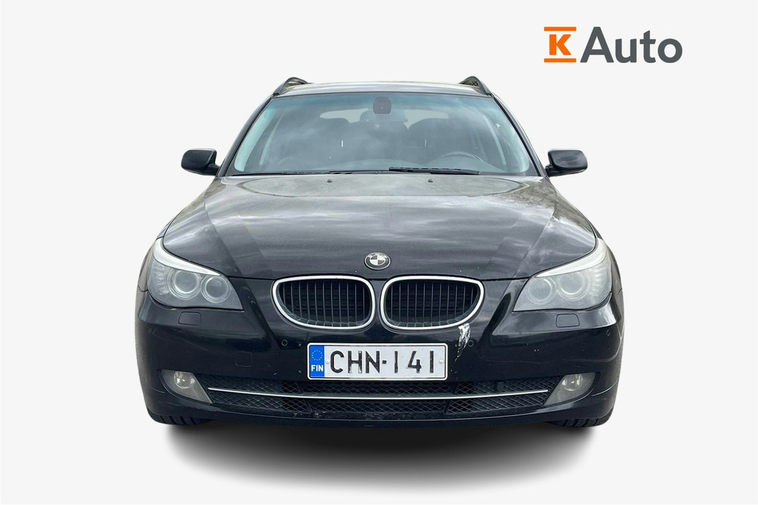 Musta BMW 520 2007 kuva 4.