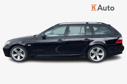 Musta BMW 520 2007 kuva 5.