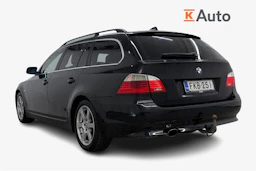 musta BMW 520 2007 kuva 2.