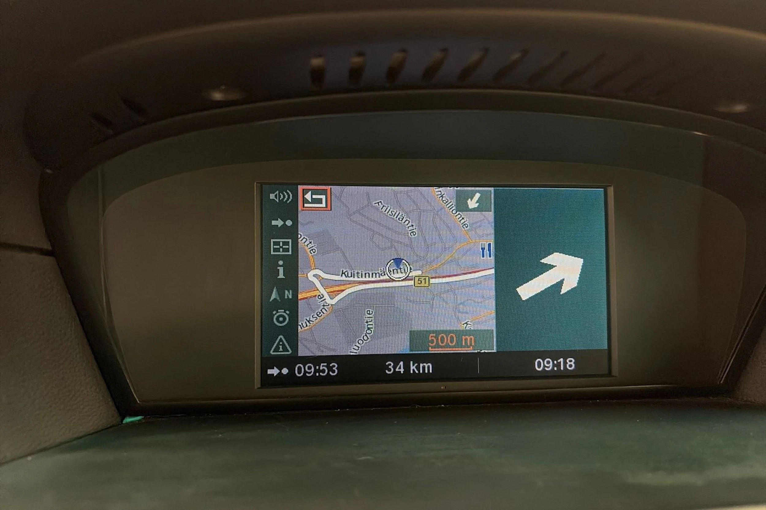 musta BMW 520 2007 kuva 18.