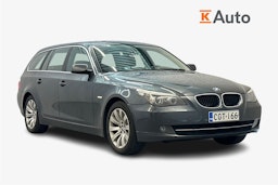harmaa BMW 520 2008 kuva 1.