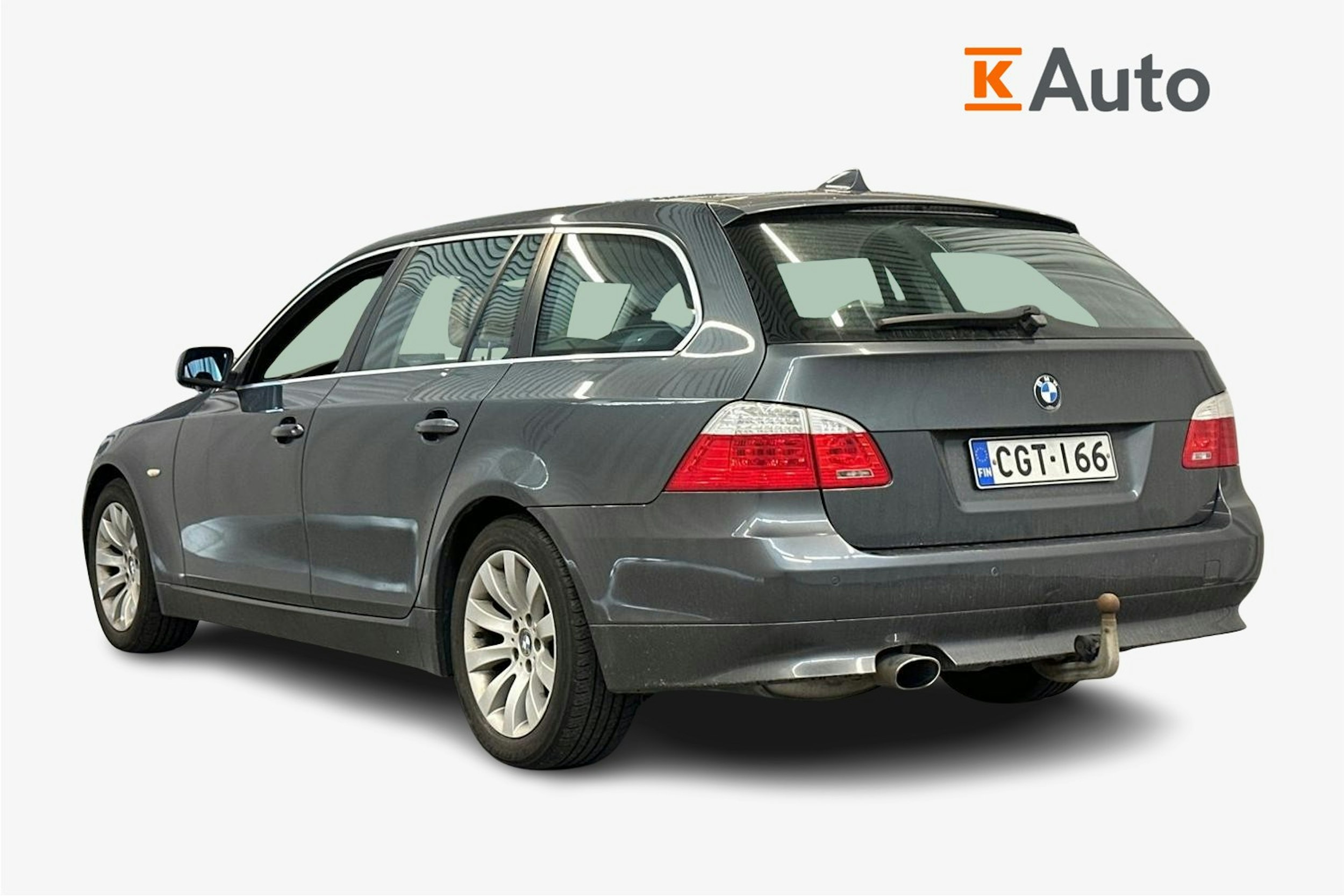 harmaa BMW 520 2008 kuva 2.