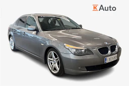 harmaa BMW 520 2008 kuva 1.