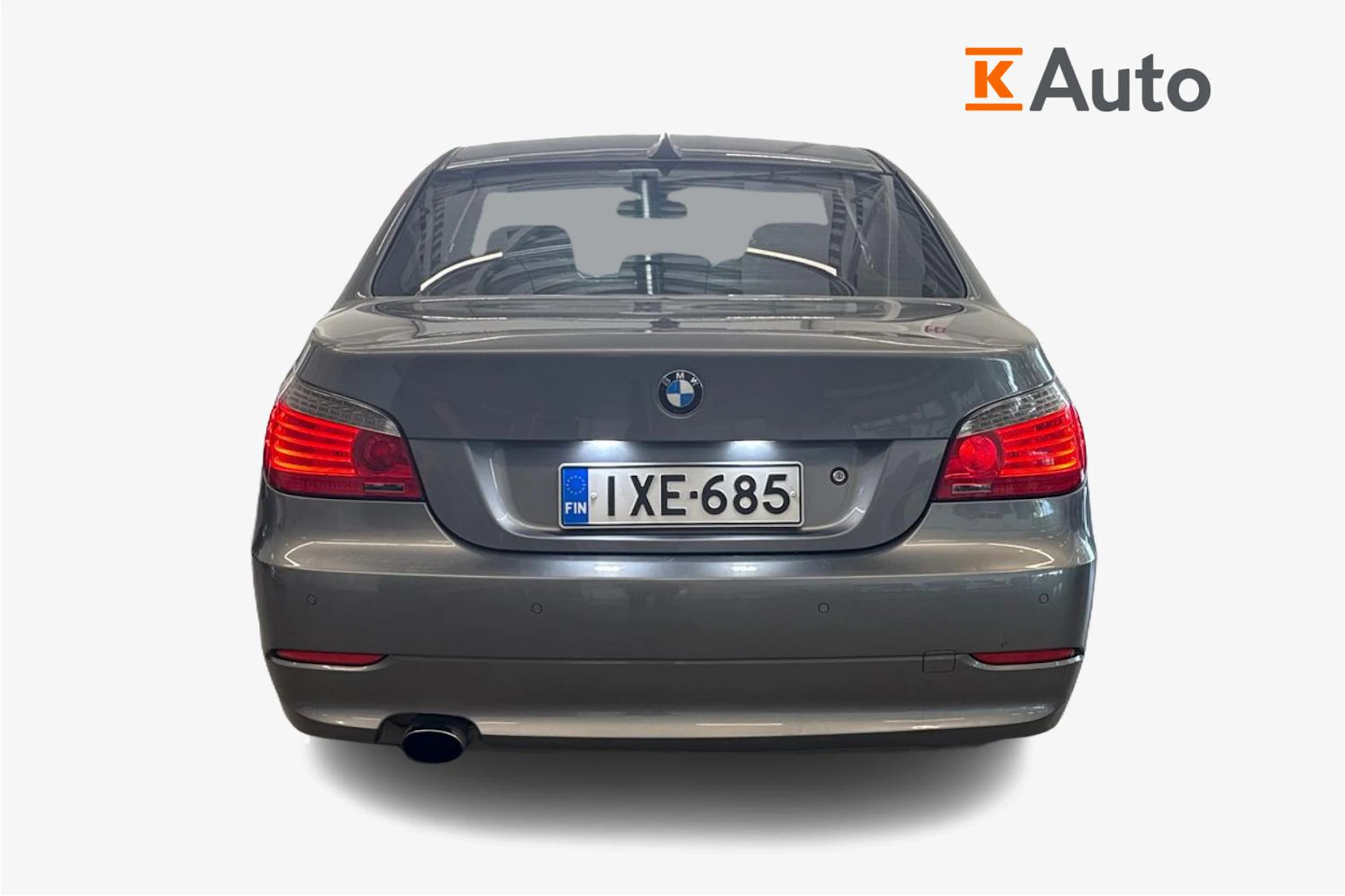 harmaa BMW 520 2008 kuva 4.