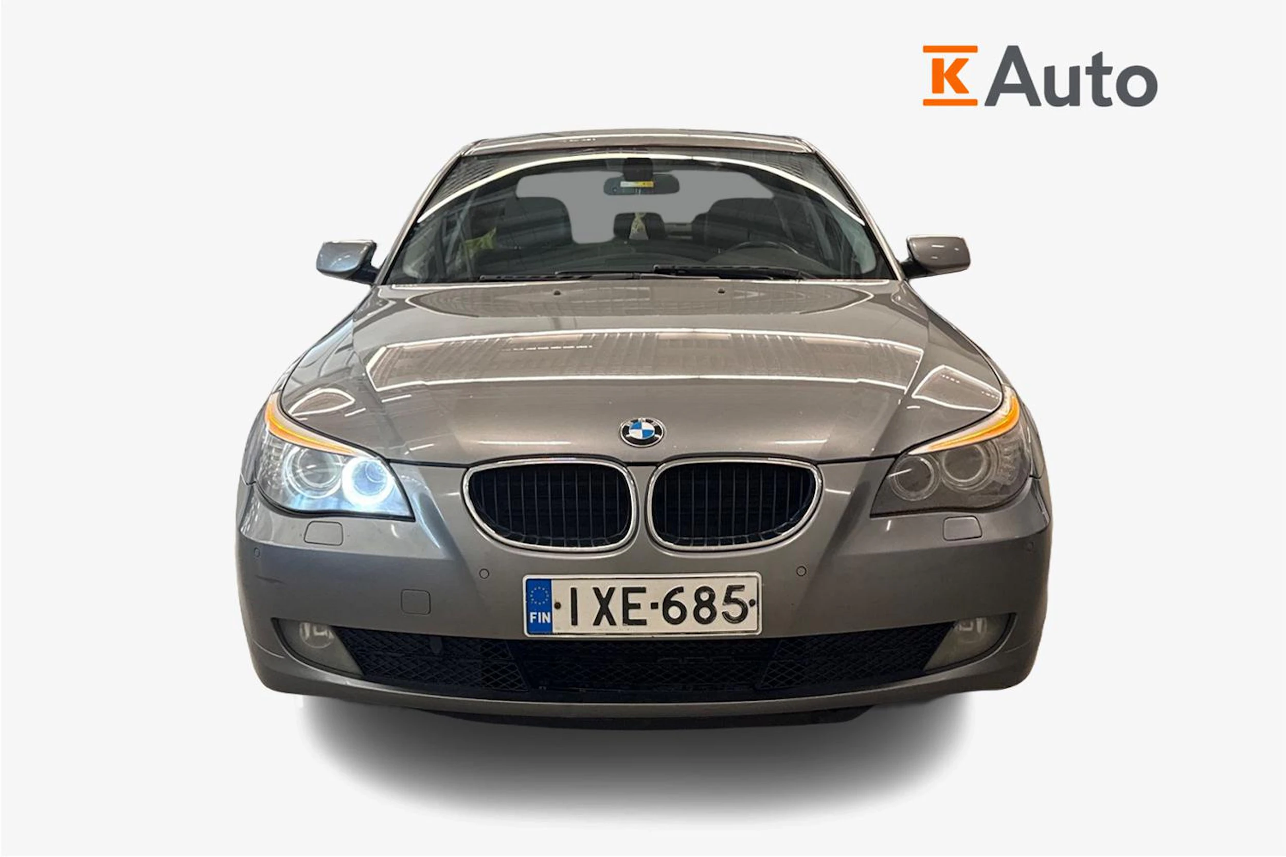 harmaa BMW 520 2008 kuva 5.