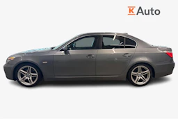 harmaa BMW 520 2008 kuva 7.