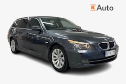 Harmaa BMW 520 2008 kuva 1.