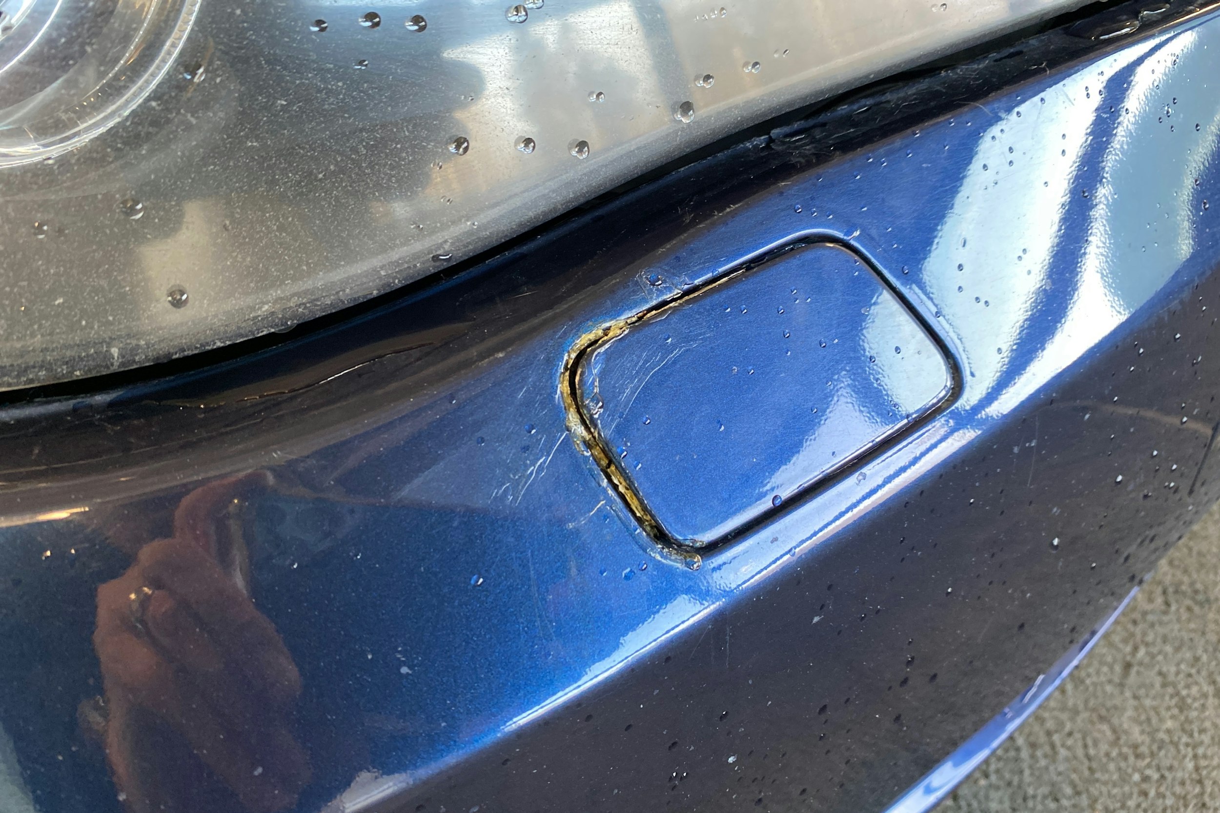 Sininen BMW 520 2008 kuva 19.