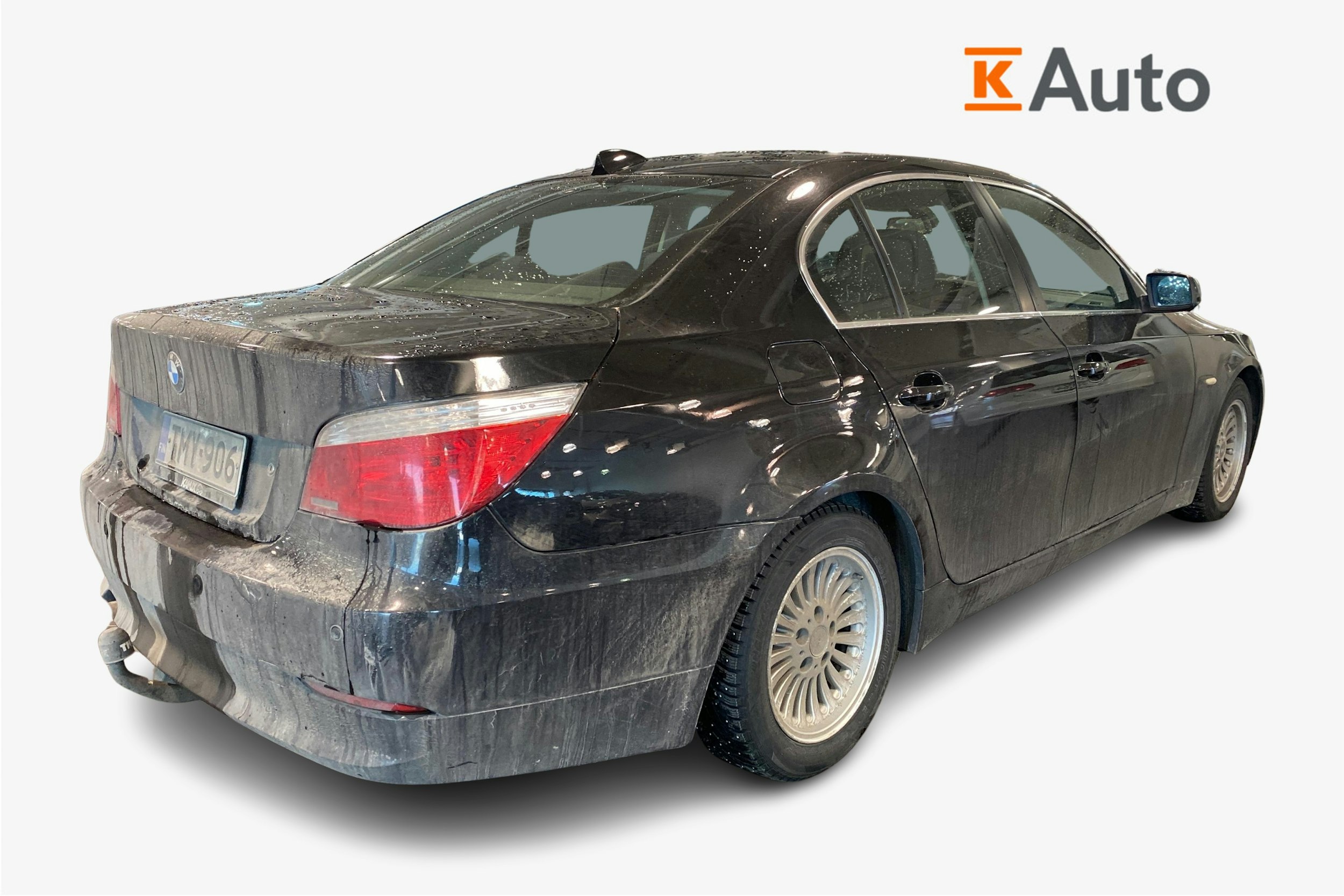 Musta BMW 520 2008 kuva 2.