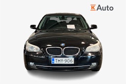 Musta BMW 520 2008 kuva 5.