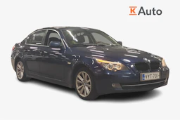 sininen BMW 520 2008 kuva 1.